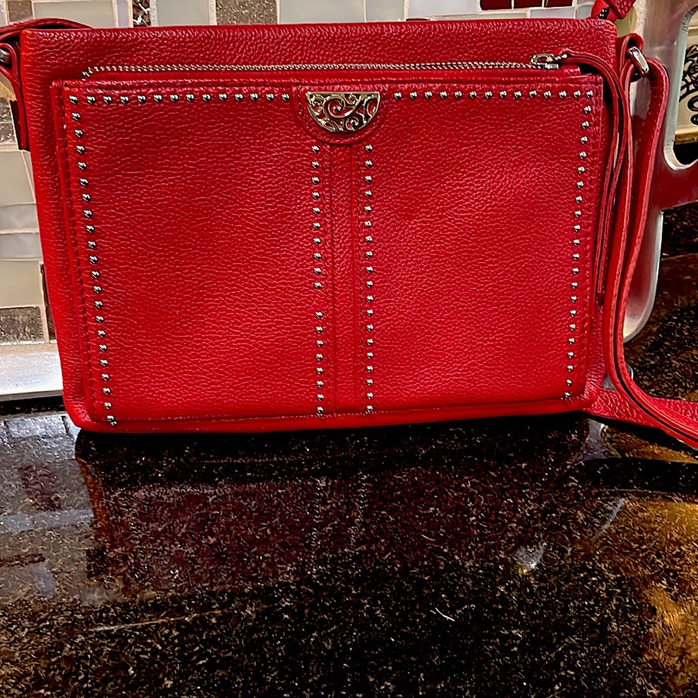 Brighton red Jagger Cross Body Organizer